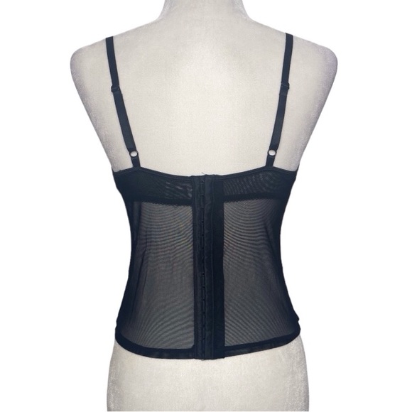 90s Rampage Embroidered Corset Bustier Top - Picture 3 of 9